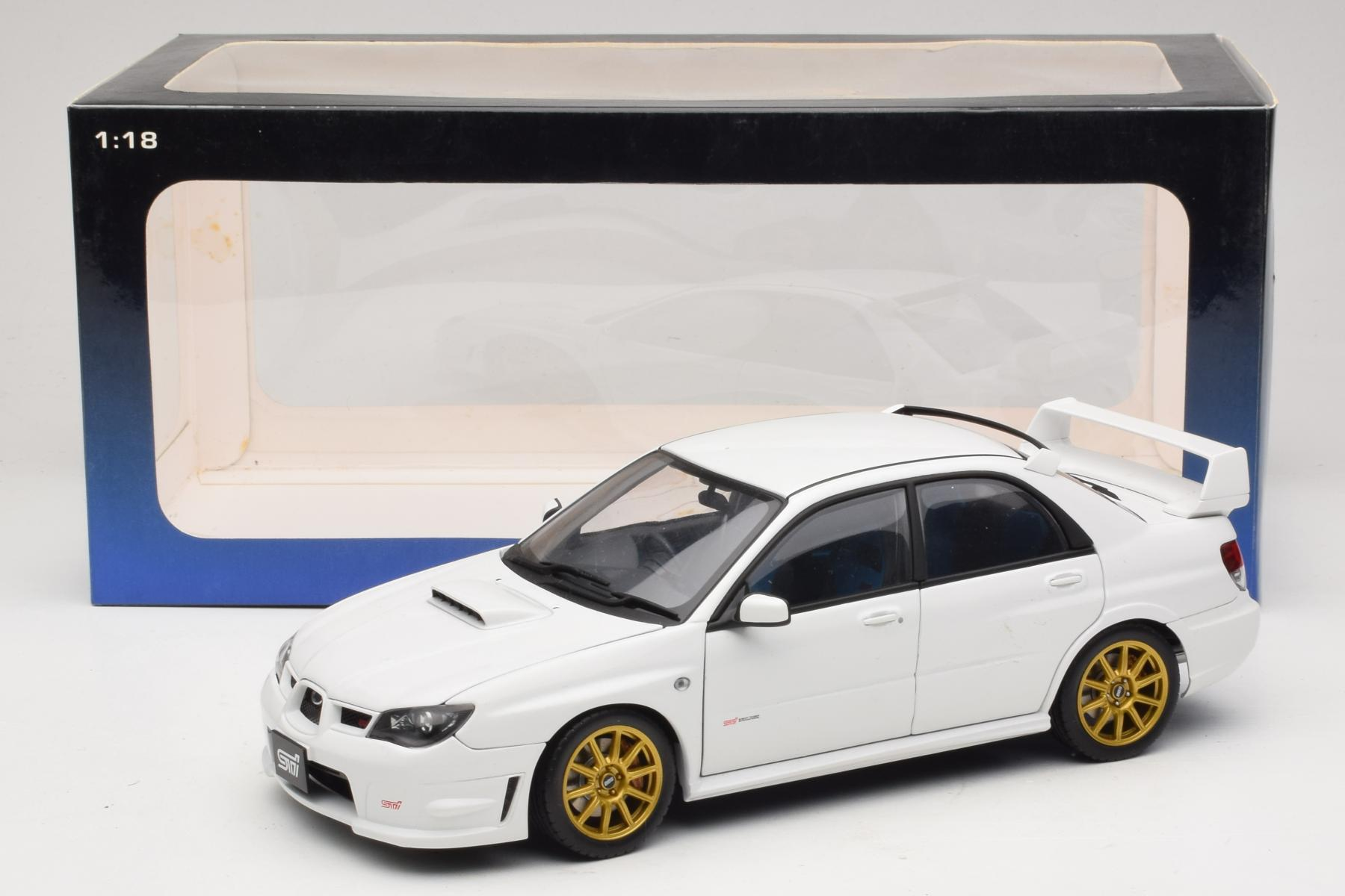 AUTOart Subaru Impreza WRX STI GD 1:18 White