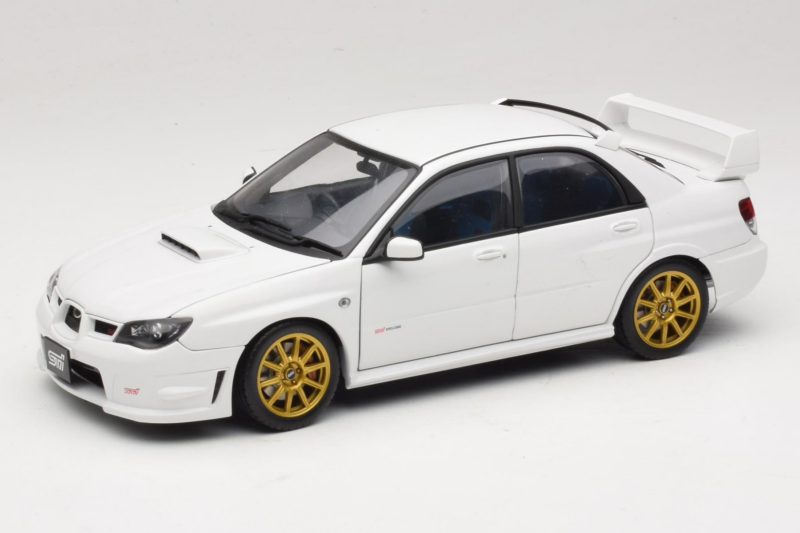 Subaru Impreza WRX STi GD White AUTOart 1:18 Subaru Impreza WRX STi GD White AUTOart 1:18 78682 Diecast
