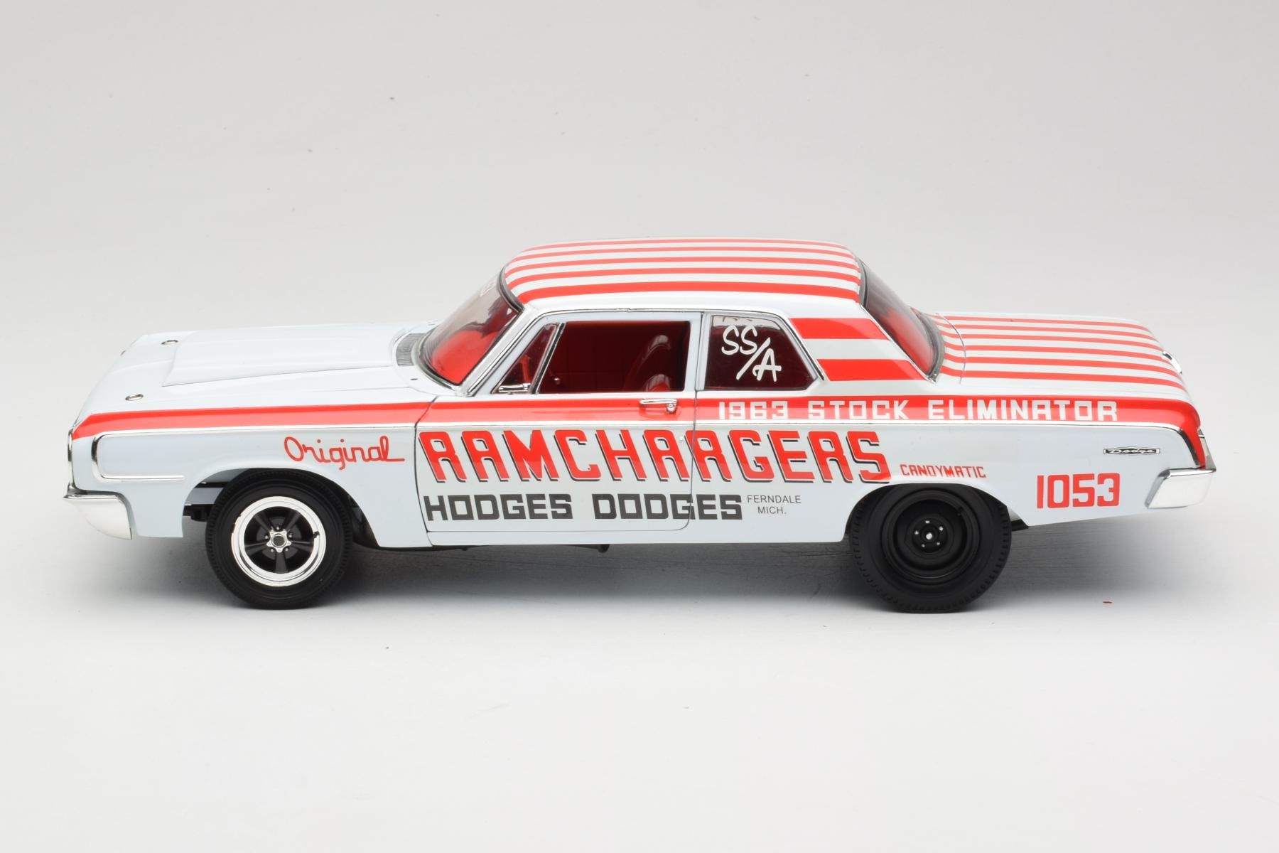Highway 61 Dodge 330 Ramchargers 1964 1:18 Diecast