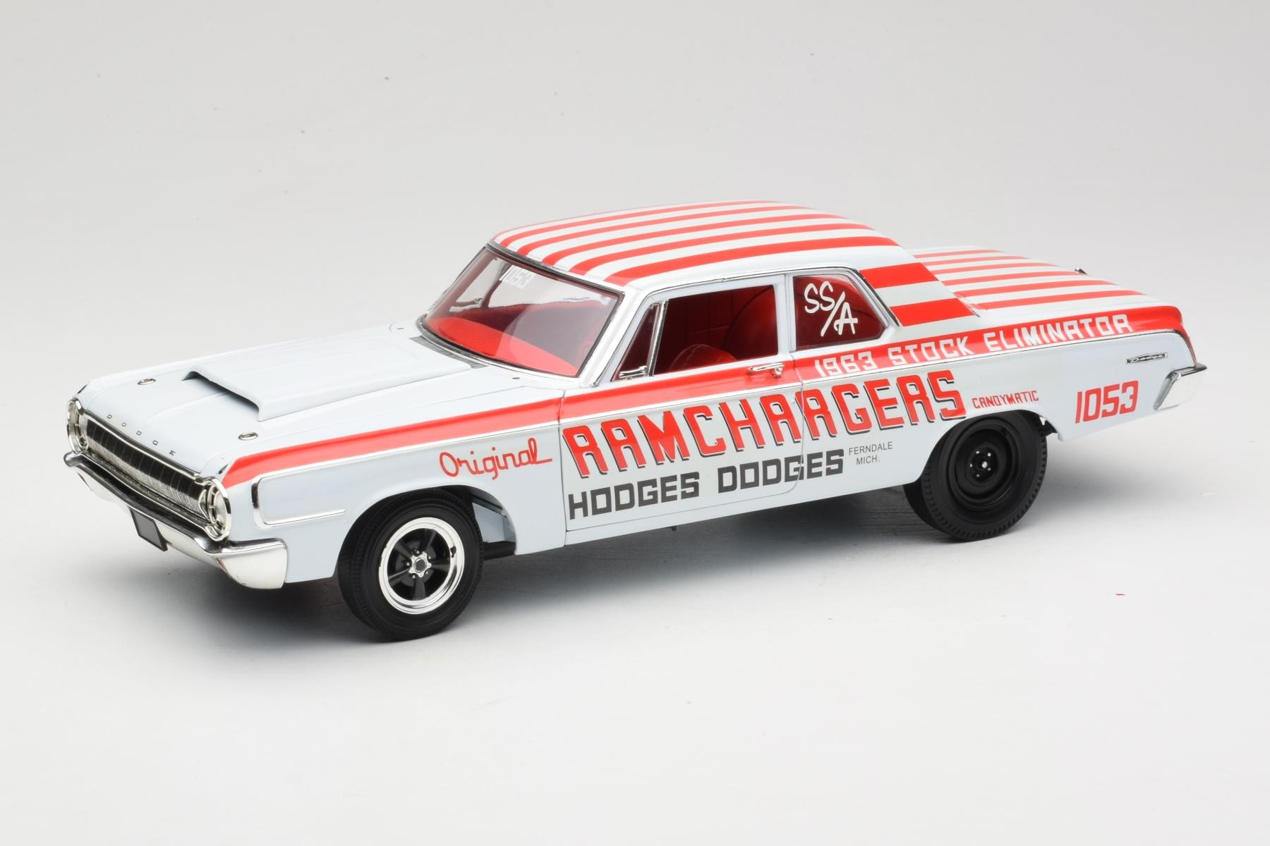 Highway 61 Dodge 330 Ramchargers 1964 1:18 Diecast