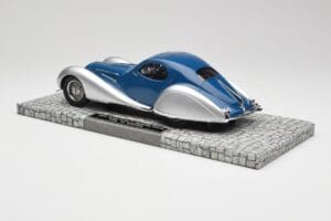 Talbot-Lago T150 C-SS Coupe Blue Silver Minichamps 1:18 107117122 Resin - image 5 of 6