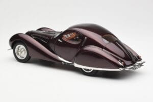 Talbot-Lago T150 C-SS Figoni & Falaschi Teardrop Dark Bordeaux Metallic CMC 1:18 M-179 Diecast - image 4 of 6