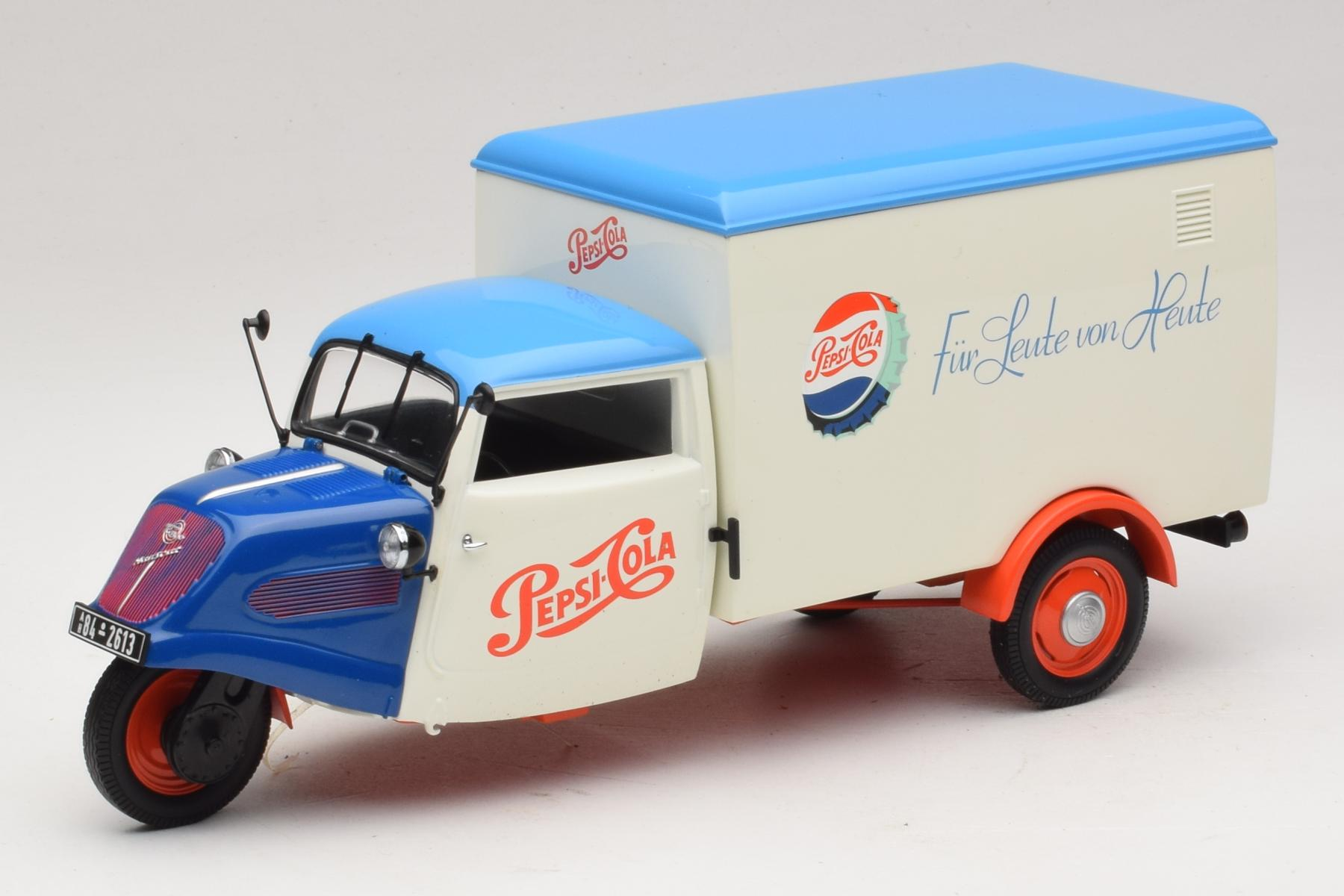 Minichamps Tempo Dreirad Pepsi Van 1:18 Diecast