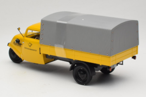 Tempo Hanseat Kastenwagen Deutsche Post Minichamps 1:18 TEMPO001 Diecast - image 5 of 6
