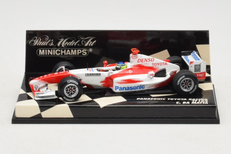 Toyota TF104 Panasonic #16 C. da Matta Panasonic Toyota Racing 2004 Minichamps 1:43 Toyota TF104 Panasonic #16 C. da Matta Panasonic Toyota Racing 2004 Minichamps 1:43 400040016 Diecast