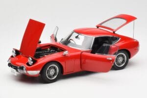Toyota 2000 GT Red AUTOart 1:18 78741 Diecast - image 2 of 8