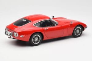 Toyota 2000 GT Red AUTOart 1:18 78741 Diecast - image 3 of 8
