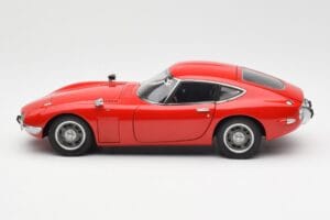 Toyota 2000 GT Red AUTOart 1:18 78741 Diecast - image 4 of 8