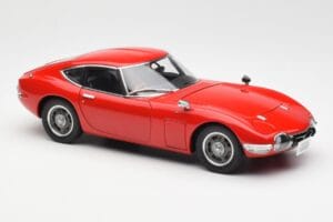 Toyota 2000 GT Red AUTOart 1:18 78741 Diecast - image 6 of 8