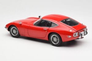 Toyota 2000 GT Red AUTOart 1:18 78741 Diecast - image 7 of 8