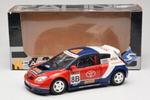 Toyota Auris WRC #8 Panis / Balas WRC 2003 Solido 1:18 90598 Diecast - image 8 of 8