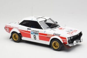 Toyota Celica 2000 GT RA21 #8 H. Mikkola / A. Hertz RAC Rally 1977 IXO 1:18 18RMC189A Diecast - image 4 of 6