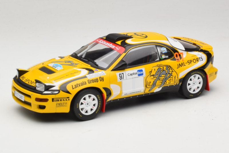 Toyota Celica GT-Four ST185 #97 J-M. Latvala / J. Hänninen Arctic Lapland Rally 2024 IXO 1:18 Toyota Celica GT-Four ST185 #97 J-M. Latvala / J. Hänninen Arctic Lapland Rally 2024 IXO 1:18 18RMC241 Diecast