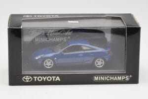 Toyota Celica T200 Dark Blue Minichamps 1:43 TOYOTA006 Diecast - image 4 of 4