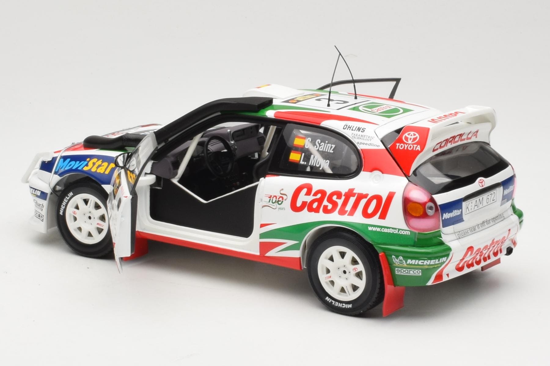Toyota Corolla WRC #3 C. Sainz / L. Moya Safari Rally 1999 AUTOart