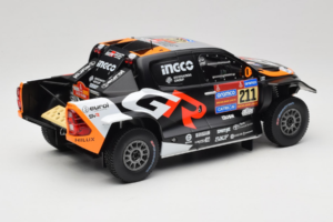Toyota GR DKR Hilux Evo #211 H. Lategan / B. Cummings Rally Dakar 2025 IXO 1:18 18RMC237 Diecast - image 2 of 6