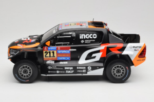 Toyota GR DKR Hilux Evo #211 H. Lategan / B. Cummings Rally Dakar 2025 IXO 1:18 18RMC237 Diecast - image 3 of 6