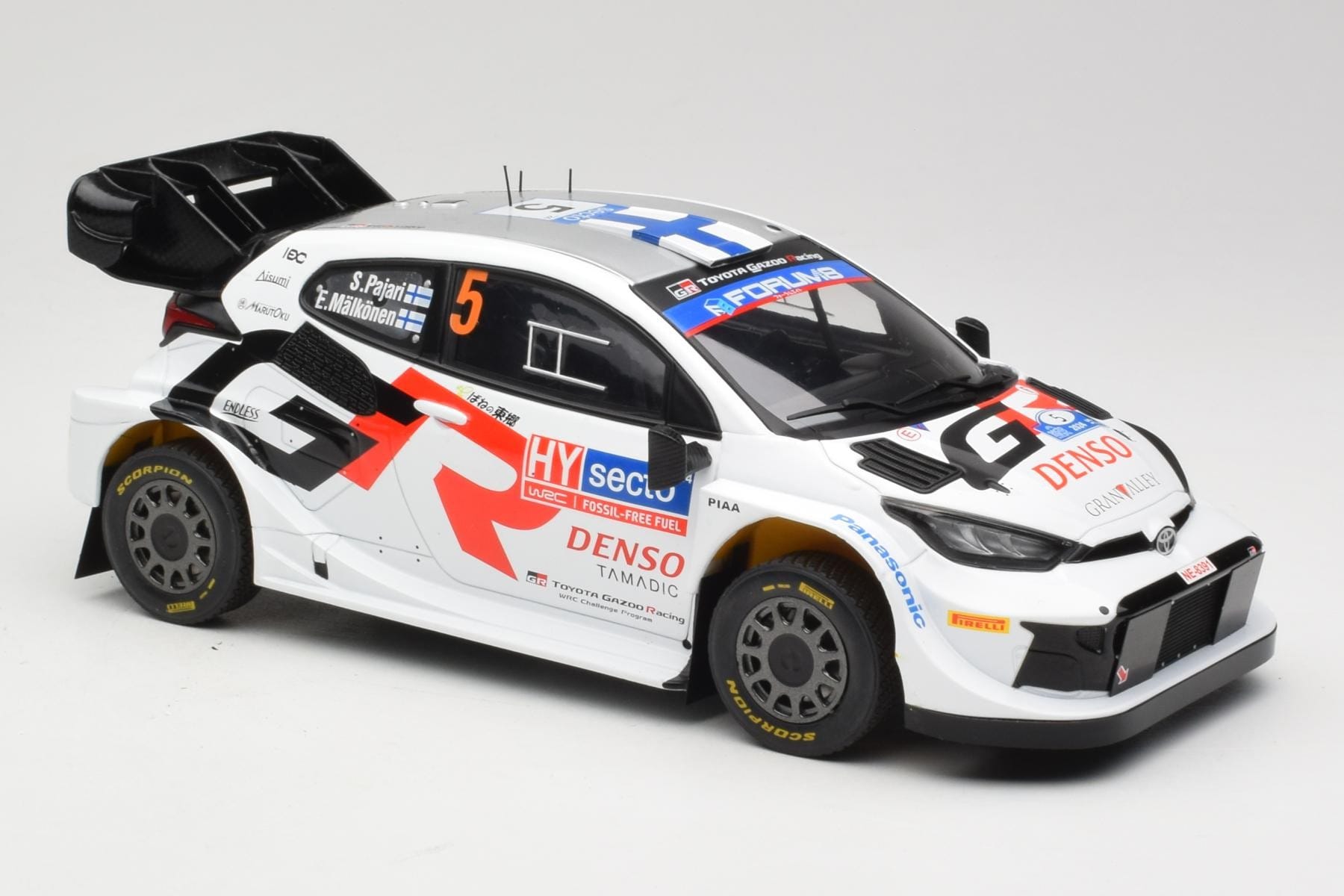 IXO Toyota GR Yaris Rally1 1:18 Rally Finland 2024