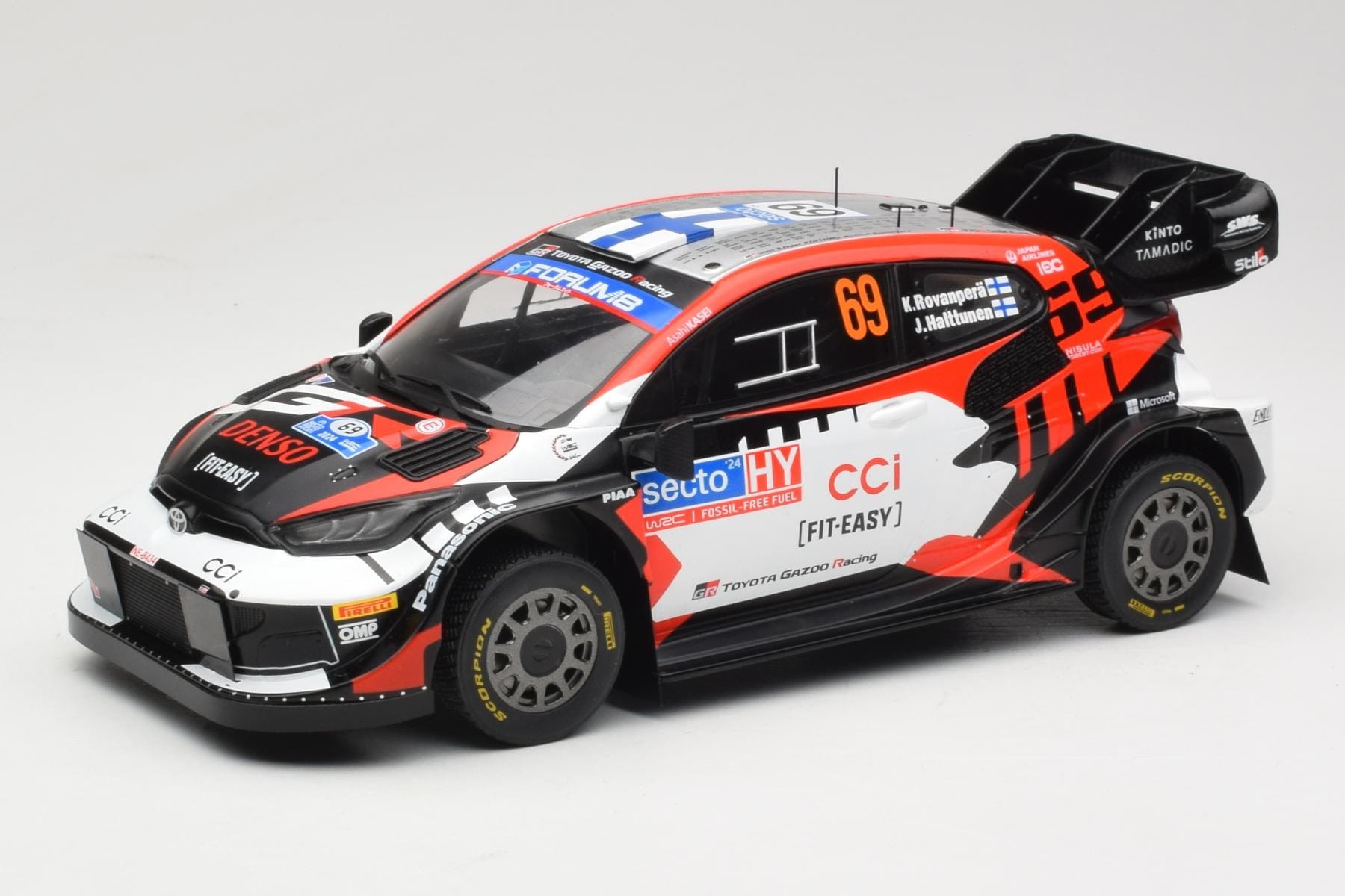 Collectible scale model car