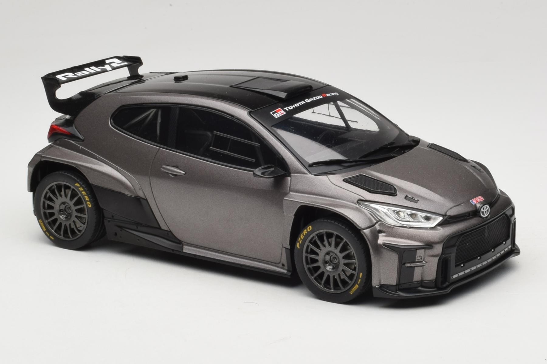 Toyota GR Yaris Rally2 Gray IXO 1:18