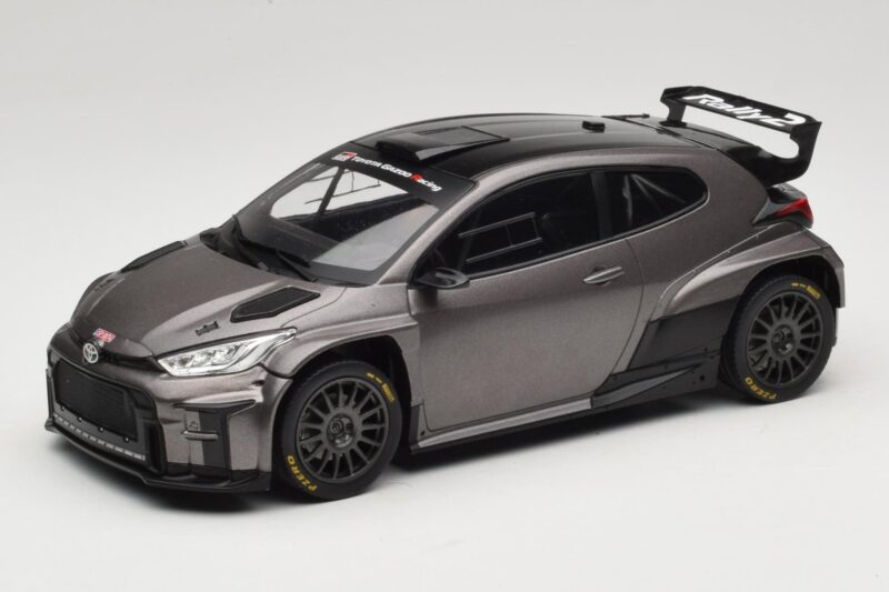 Toyota GR Yaris Rally2 Gray IXO 1:18 18CMC210 Diecast