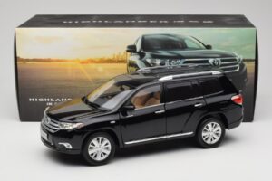 Toyota Highlander XU40 Black Paudi Model 1:18 2043612-B1 Diecast - image 8 of 8