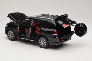 Toyota Land Cruiser LC200 Black Kengfai 1:18 KF024-13 Diecast - image 5 of 8
