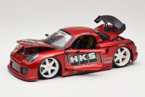 Toyota MR2 Spyder ZZW30 Tuned Red Jada 1:18 63194 Diecast - image 2 of 8