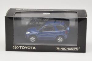 Toyota RAV4 Dark Blue Grey Interior Minichamps 1:43 433166004 Diecast - image 4 of 4