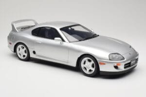 Toyota Supra A80 Silver Kyosho 1:12 KSR12006S Resin - image 4 of 6