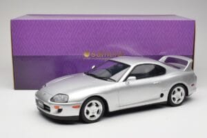 Toyota Supra A80 Silver Kyosho 1:12 KSR12006S Resin - image 6 of 6