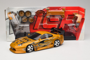 Toyota Supra A80 Gold Tunerz Edition Hot Wheels 1:18 B6091 Diecast - image 2 of 7