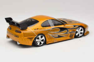 Toyota Supra A80 Gold Tunerz Edition Hot Wheels 1:18 B6091 Diecast - image 3 of 7