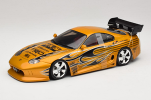 Toyota Supra A80 Gold Tunerz Edition Hot Wheels 1:18 B6091 Diecast