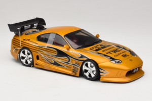 Toyota Supra A80 Gold Tunerz Edition Hot Wheels 1:18 B6091 Diecast - image 5 of 7