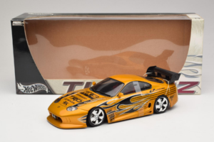 Toyota Supra A80 Gold Tunerz Edition Hot Wheels 1:18 B6091 Diecast - image 7 of 7