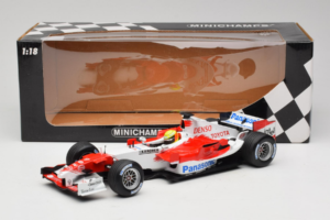 Toyota TF105 #17 R. Schumacher Panasonic Toyota Racing 2005 Minichamps 1:18 100050017 Diecast - image 7 of 7