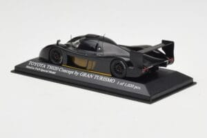 Toyota TS020 Concept Gran Turismo Special Black Minichamps 1:43 TOYOTA010 Diecast - image 3 of 4