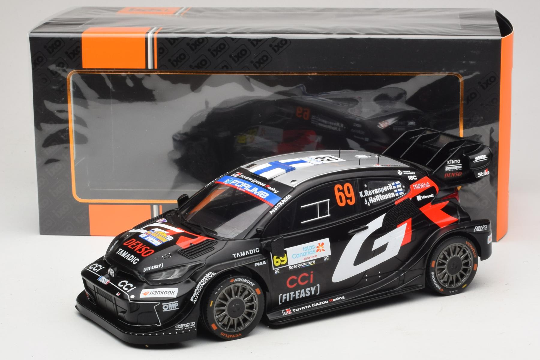 IXO Toyota GR Yaris Rally1 1:18 Rovanpera 2025