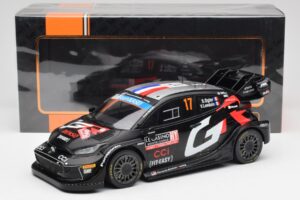 Toyota GR Yaris Rally1 #17 S. Ogier / V. Landais Rally Monte Carlo 2024 IXO 1:18 18RMC196 Diecast - image 6 of 6