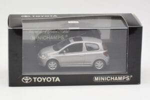 Toyota Yaris XP10 TS Grey Minichamps 1:43 TOYOTA007 Diecast - image 2 of 3