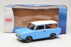Trabant 601 Estate Blue Sun Star 1:18 4272 Diecast - image 8 of 8