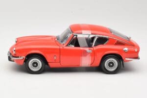 Triumph GT6 Mk3 Red Sun Star 1:18 1056 Diecast - image 3 of 6
