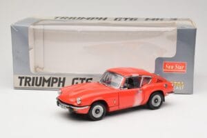 Triumph GT6 Mk3 Red Sun Star 1:18 1056 Diecast - image 6 of 6