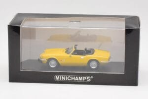 Triumph Spitfire 1500 Yellow Minichamps 1:43 400132531 Diecast - image 4 of 4