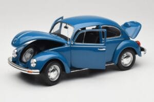 Volkswagen 1200 Blue Minichamps 1:18 150057104 Diecast - image 2 of 8