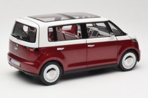 Volkswagen Bulli Minibus Concept Red & White Norev 1:18 7E9099203BL9 Diecast - image 3 of 8