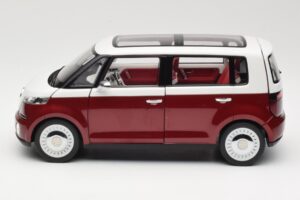 Volkswagen Bulli Minibus Concept Red & White Norev 1:18 7E9099203BL9 Diecast - image 4 of 8