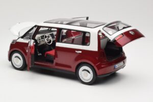 Volkswagen Bulli Minibus Concept Red & White Norev 1:18 7E9099203BL9 Diecast - image 5 of 8