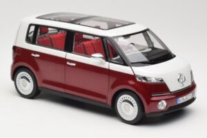 Volkswagen Bulli Minibus Concept Red & White Norev 1:18 7E9099203BL9 Diecast - image 6 of 8